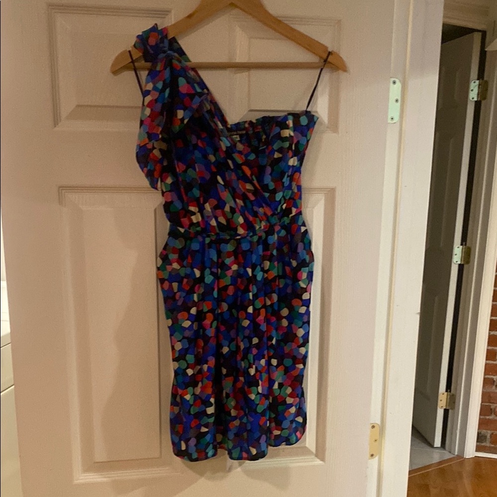 Colorful Patterned Women's Dress